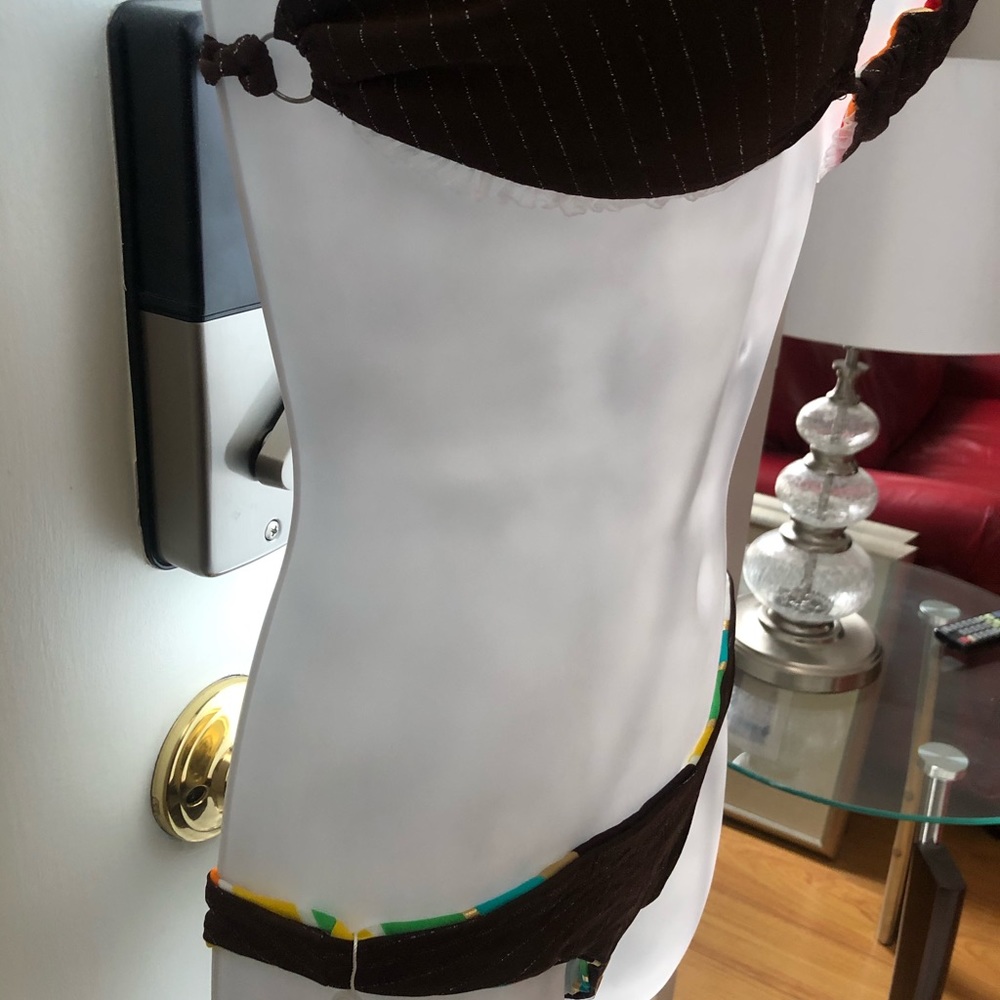 Striped Multicolor Bikini Set - Picture 10 of 16
